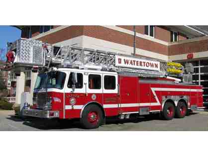 Watertown Fire Department - A Ride To School On A Truck (Lowell Students Only)