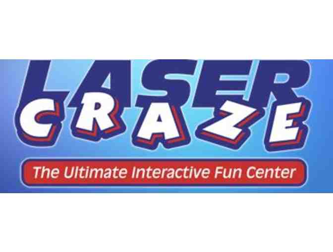 Laser Craze - One session of laser tag or the adrenaline zone for up to 5 people - Photo 1