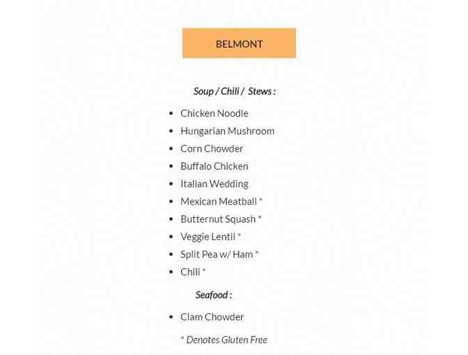 Spoodles Soup Factory - $25 gift card