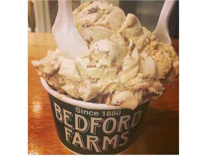 Bedford Farms -  gift card for 6 pints of ice cream
