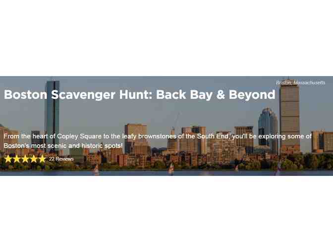 Big City Hunt - City Scavenger Hunt Tour (up to 10 people)