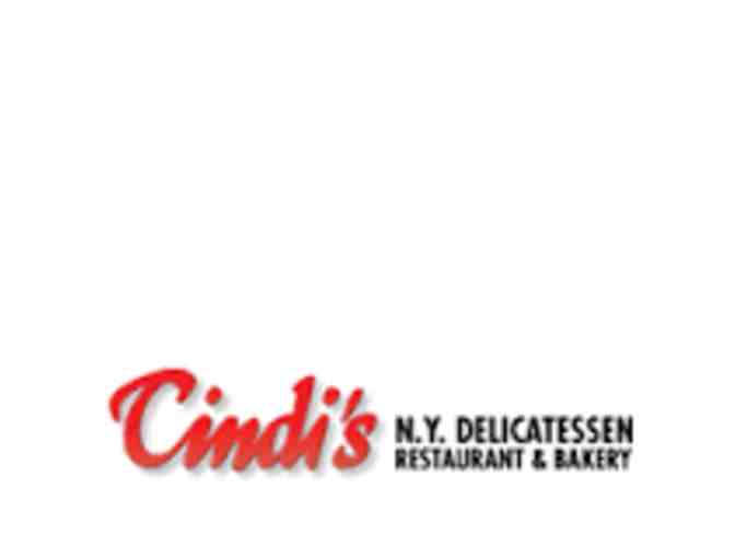 3 $10 gift certificates to Cindi's N.Y. Delicatessen - Photo 1