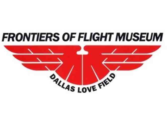 1 year Family Level membership to the Frontiers of Flight Museum