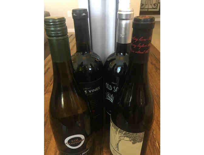 4 Bottles of Wine and Stainless Steel Wine Opener (Cabernet 2, Sauvignon blanc, pinot) - Photo 1