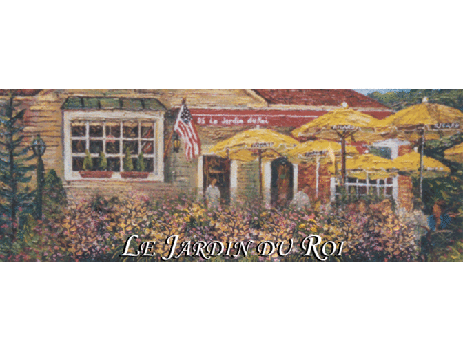 A Gift Certificate to Le Jardin Du Roi French Bistro in Chappaqua, N.Y.