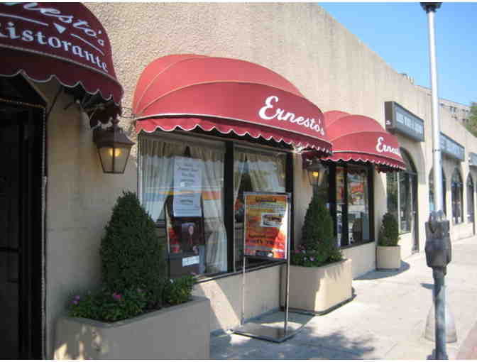 A Gift Certificate for Dining at Ernesto's in White Plains, N.Y.
