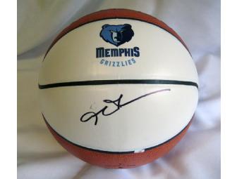 Allen Iverson Autographed Memphis Grizzlies Basketball