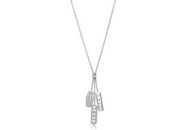 Tiffany 1837 Sterling Silver Elements Pendant Necklace