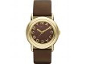 MARC BY MARC JACOBS Women's Brown Leather Strap Watch