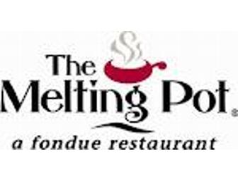 Melting Pot $25 Gift Card and Bottle of Wine