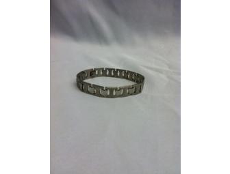 Woman's Stainless Steel Link Bracelet