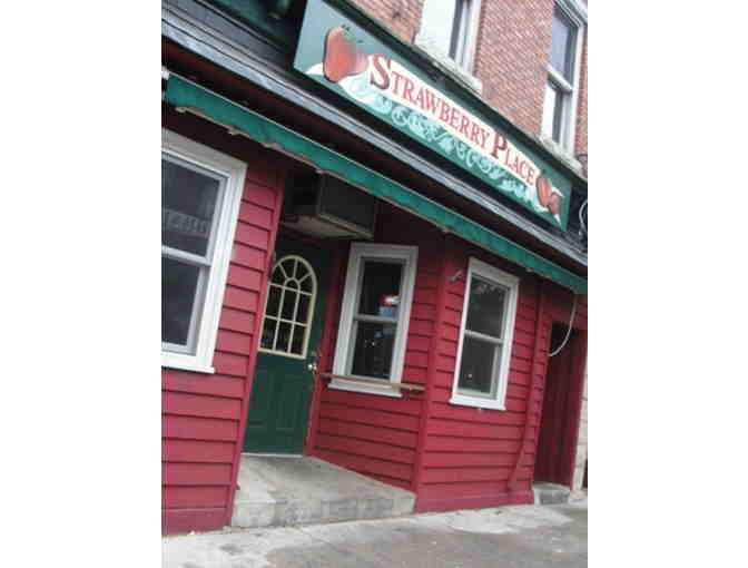 Dine with Professor Atwell at Strawberry Place in Nyack, NY