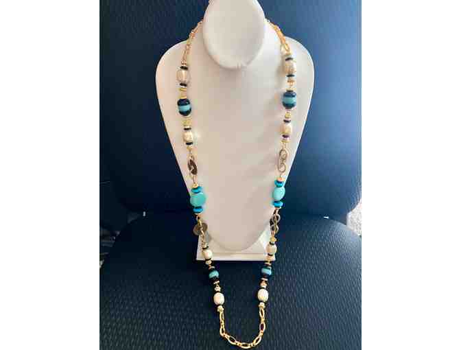 Lawrence Vrba Teal Necklace