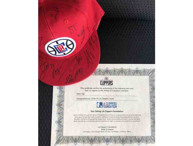 Los Angeles Clippers Autographed Hat (2018-19 Team)