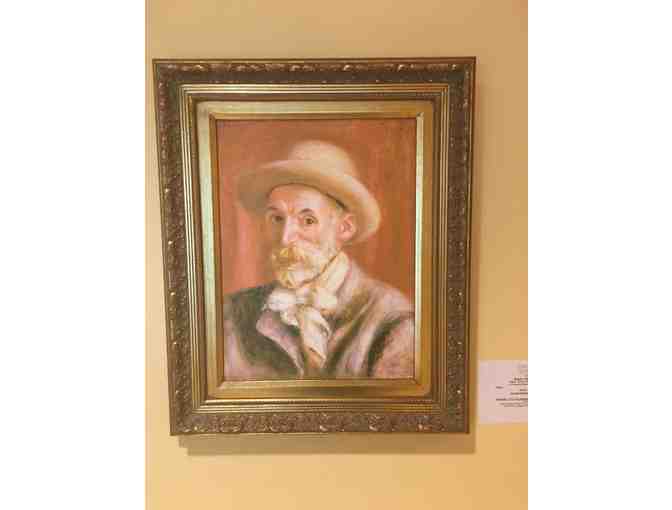 Fine Art Reproduction of Renoir Self-Portrait - Signed By His Great-Grandson - Photo 1