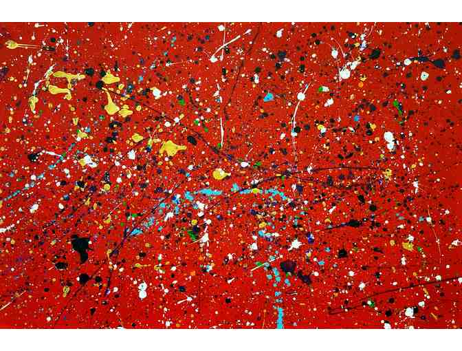 PVS Community Art Piece inspired by Jackson Pollock - Photo 1