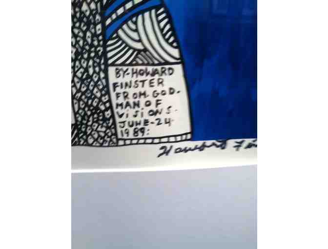 The Rules of Life (Cow Lady) Serigraph, Signed