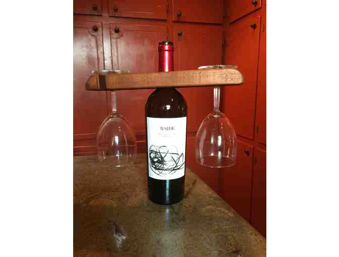 Set of Wine Butlers, with Glasses