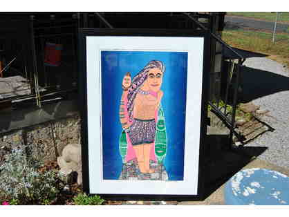 The Rules of Life (Cow Lady) Serigraph, Signed