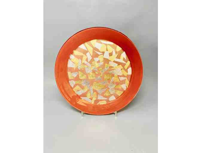 Red Dining Plate - Photo 1