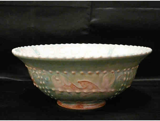 Turquoise Vines bowl