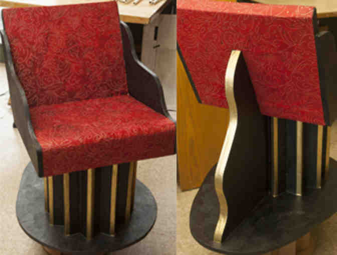 Beautifully-Made Cardboard Chair from Perkins' Assistive Device Center