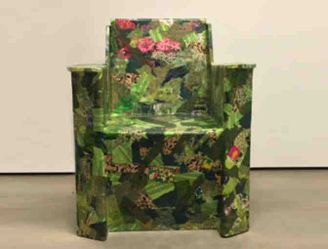 Beautifully-Made Cardboard Chair from Perkins' Assistive Device Center