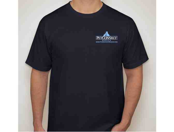 PetConnect Rescue Unisex MEDIUM Navy Short-Sleeve Unisex T-Shirt