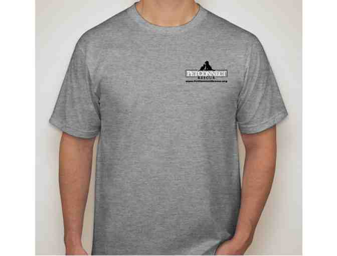 PetConnect Rescue Unisex MEDIUM Gray Short-Sleeve Unisex T-Shirt