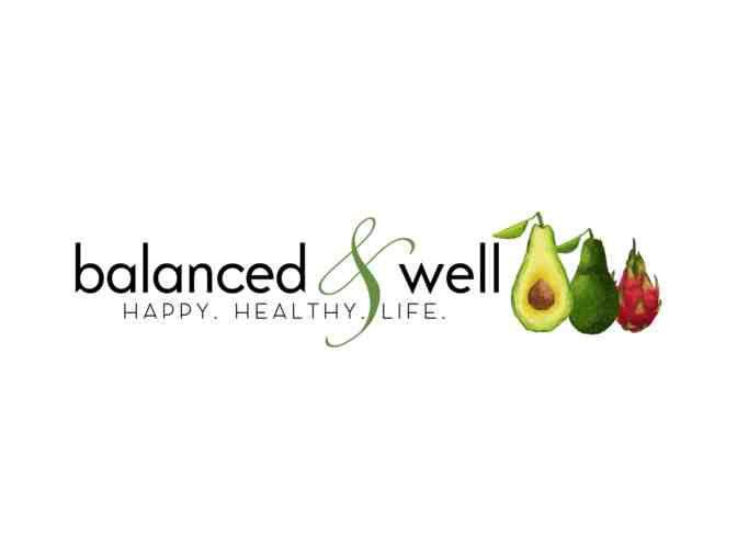 3 Hour Health Coaching Session from Balanced & Well LLC plus $25 Gift Card to Giant