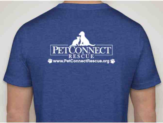 PetConnect Rescue Unisex LARGE True Royal Blue Jersey Short-Sleeve Unisex T-Shirt