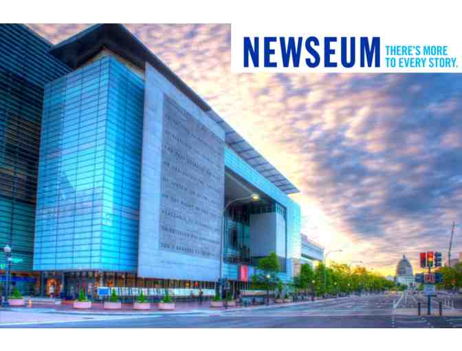 Two tickets to the Newseum in Washington DC