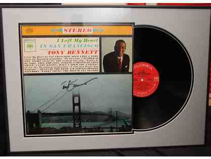 Tony Bennett Autographed Album: "I Left my Heart in San Francisco"