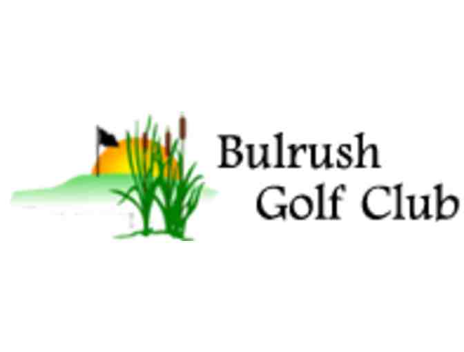 (2)18 hole rounds of golf including cart at Bulrush Golf Club