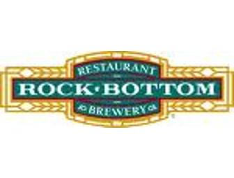 2 - $25 Gift Certificates to Rock Bottom Restaurants