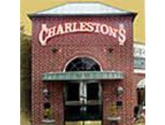 2- $20 Charleston's Restaurant gift certificates & Free Appetizer