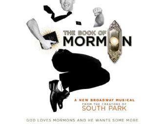 2 Tix BOOK OF MORMON, Drinks w/ Robert Lopez, Backstage w/ Michael Potts
