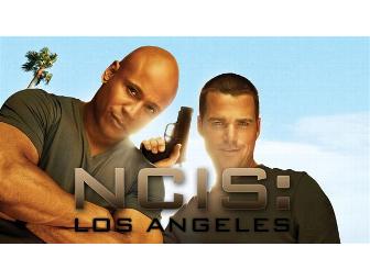 NCIS: LOS ANGELES Set Visit, Lunch with Barrett Foa, and a Cast Signed Script