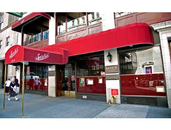 Dinner for two at SARDI'S