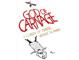 GOD OF CARNAGE: Backstage Tour, Two Tickets + Dinner at Sardi's