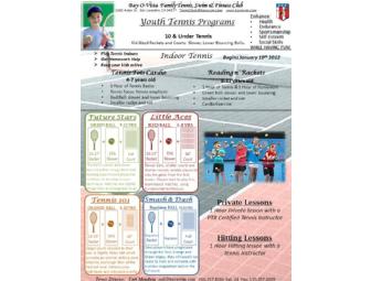 Bay-O-Vista Swim & Tennis Club - One-Week Tennis Youth Camp