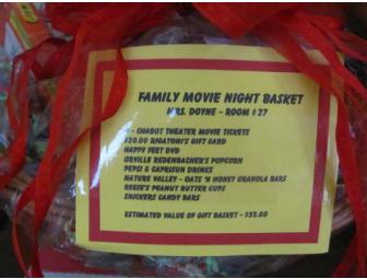 Movie Night Basket