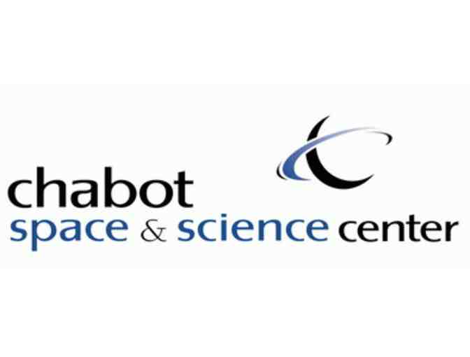 Chabot Space & Science Center - Certificate for 4 Admissions