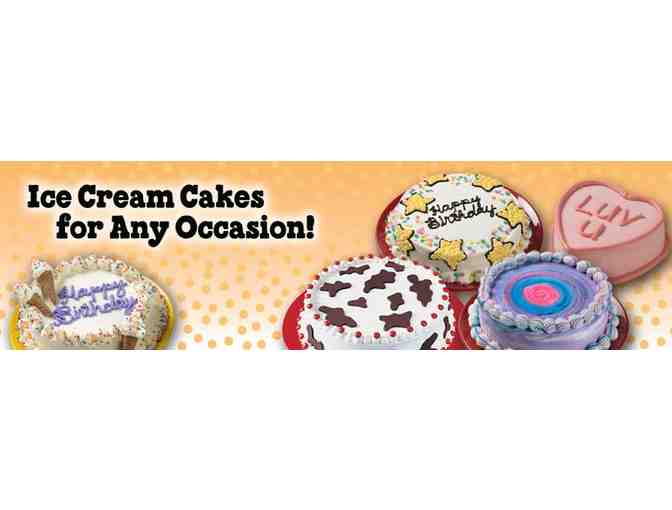 A Large Ice Cream Cake from BEN & JERRY'S in Sherman Oaks