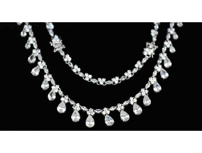 Rhinestone/Crystal Evening Necklace