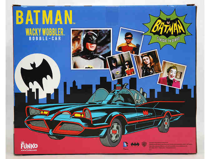 BATMOBILE Wacky Wobbler Bobble Car in REd by Funko