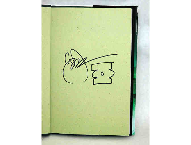 GREEN LANTERN: SECRET ORIGINS Hard Cover Book Signed by Geoff Johns