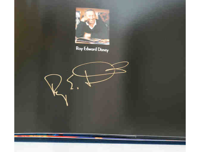 FANTASIA 2000 Limited Edition Hard Cover Book Signed by ROY DISNEY