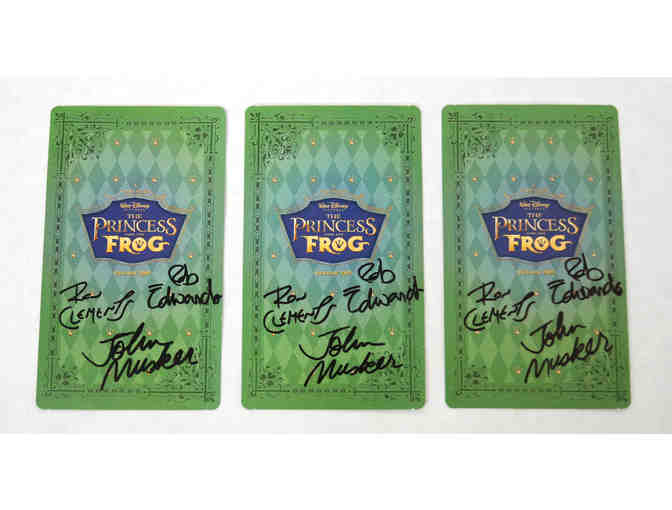THE PRINCESS AND THE FROG Tarot Cards signed by Filmmakers