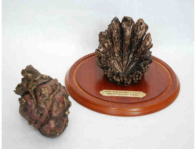 PIRATES OF THE CARIBBEAN Davy Jones Heart One of a Kind Sculpture!